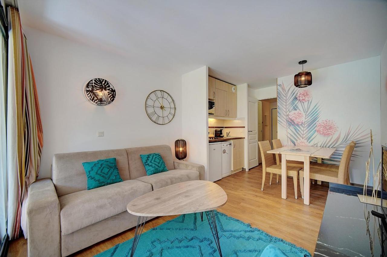 Immogroom - 2 Rooms - Renovated - Pool - Ac - Parking - Garden 칸느 외부 사진
