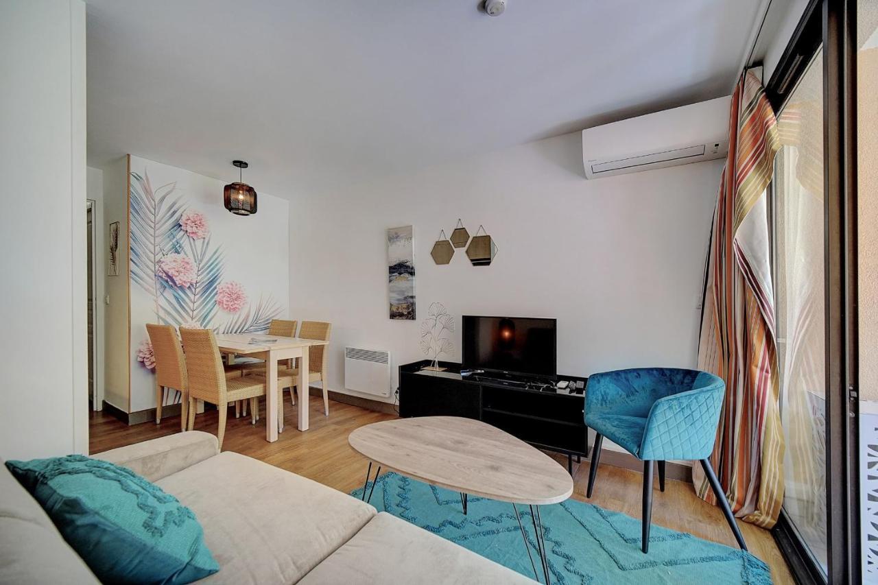 Immogroom - 2 Rooms - Renovated - Pool - Ac - Parking - Garden 칸느 외부 사진